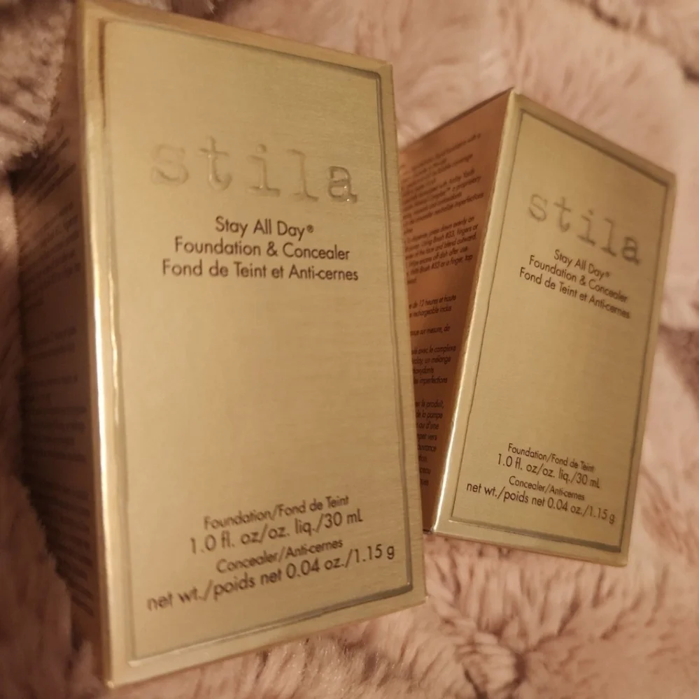 NWT 2 Stila liquid foundations‎ almond